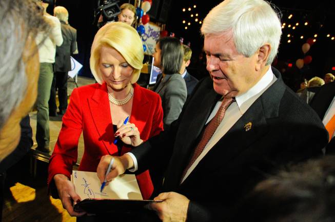 Newt Gingrich Rally Newt Gingrich Rally
